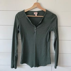 Mossimo Supplu Co ribbed shirt